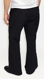 Jin 00A Bootcut Trousers Raven Black