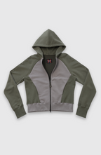 Jin 00A Hoodie Sage Green/Warm Grey