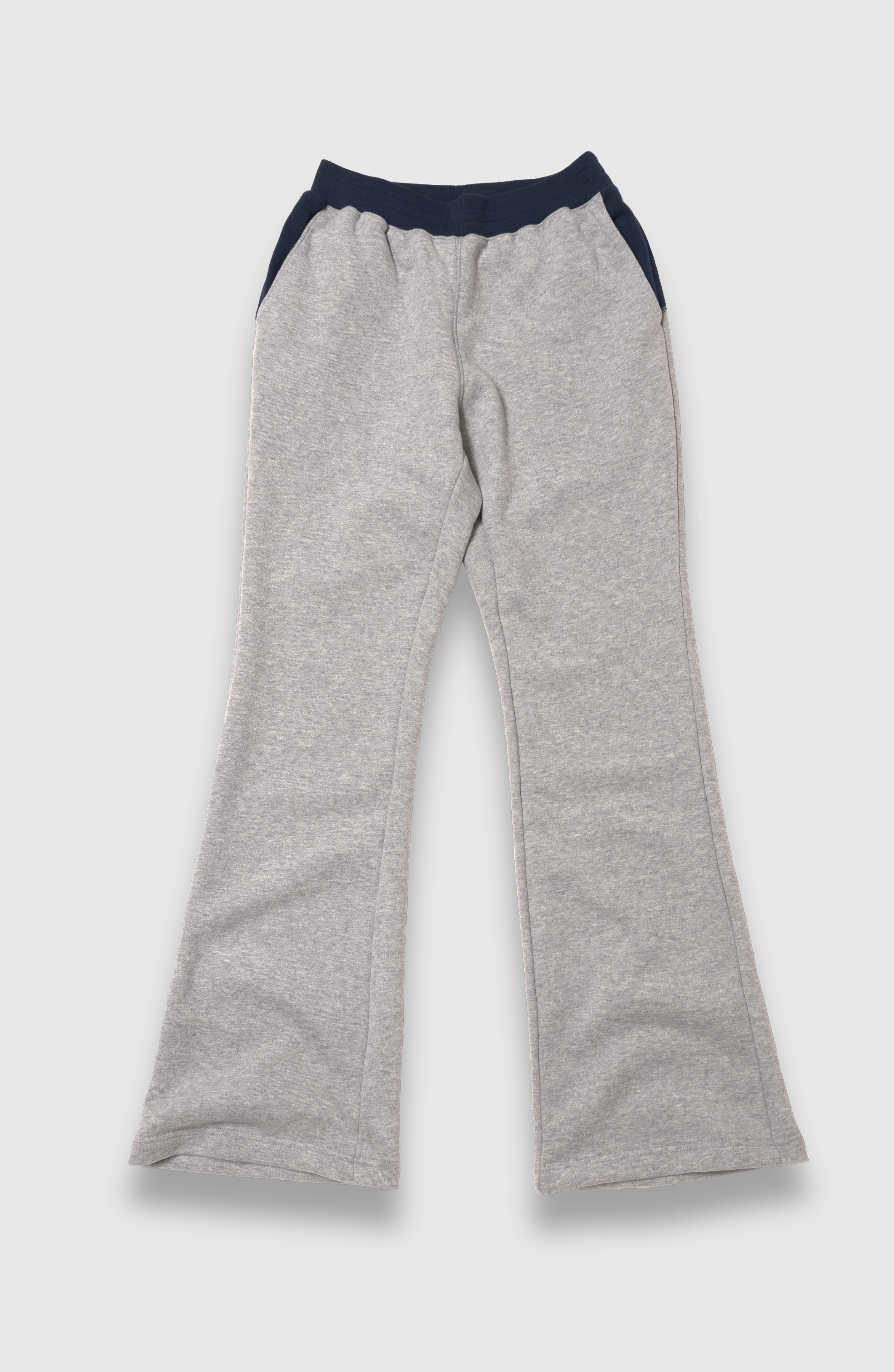 Jin 00A Bootcut Trousers Cloud Grey/Maverick Blue